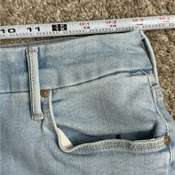 MOTHER THE ROLLER SNEAK BALL'S IN YOUR COURT WIDE LEG JEANS 32 14 High Rise - Picture 12 of 15